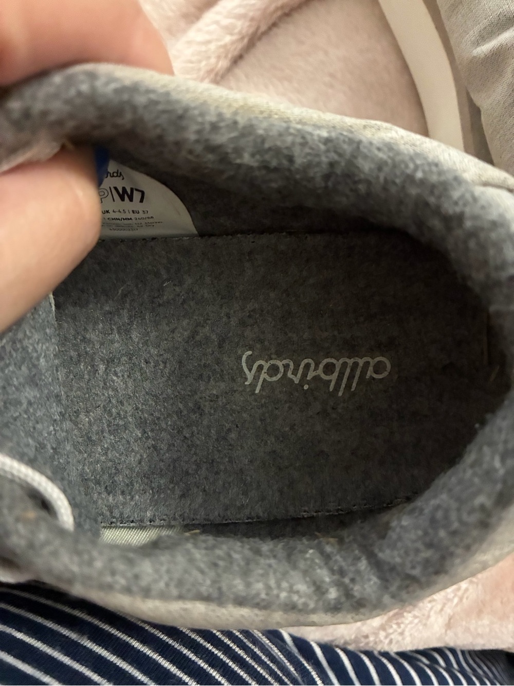 Allbirds Women’s Piper Wool Sneakers Size 7 - Picture 8 of 9